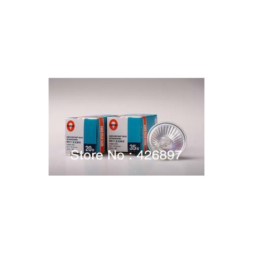10pcs,DECOSTAR 35S MR11 GU4 36D WFL,12V 44890 20W 44892 35W halogen lamp,Deco glass Cover 35mm UV filter,44890WFL 44892WFL bulb