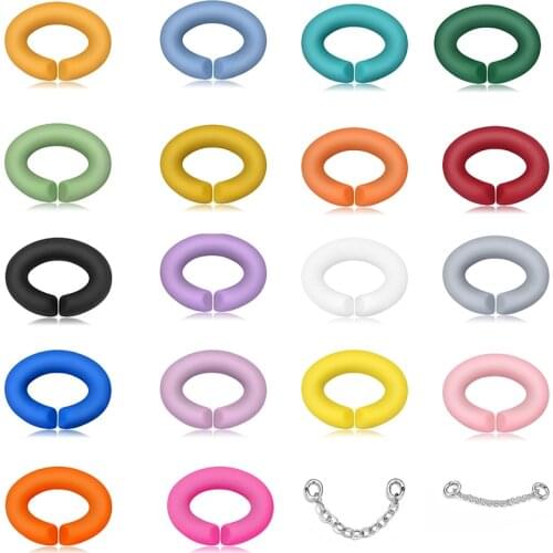 2021 Hot Sale X Hard Rubber Beads for Women Men European Unisex Jewelry Making 5pcs A Lot