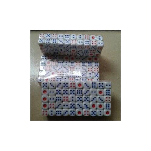 50 pcs/lot 10mm Standard Dices Holiday Sale Enlightment Game Toy Club Bar Drinking Gambling Recreating Amusing Tools Toys