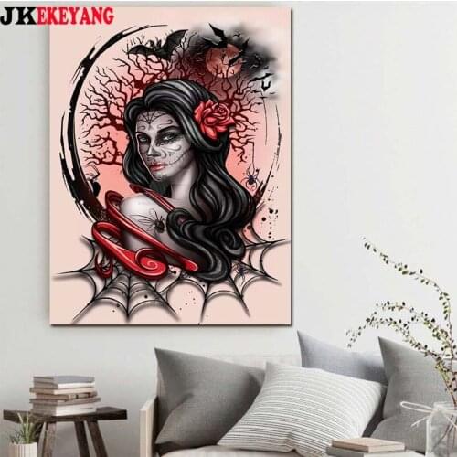 5D Diy diamond painting Beauty and flowers Diamond Mosaic sale Rhinestone Embroidery cross stitch Y4387