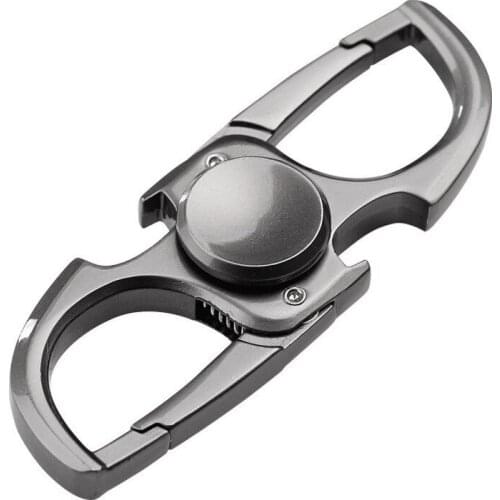 Farroot 2020 Beer Bottle Opener Key Rings Kitchen Bar Chain Unique Creative Fidget Spinner Alloy Key Multifunction Tools