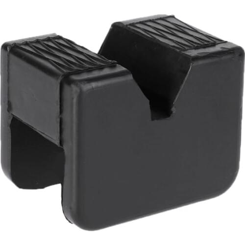 Square Universal Slotted Frame Rail Floor Jack Guard Adapter Pad Vehicle Repair