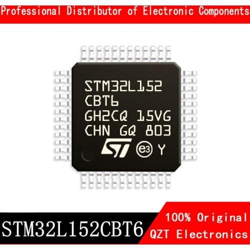 5pcs/lot new original STM32L152CBT6 STM32L152 LQFP-48 microcontroller MCU In Stock