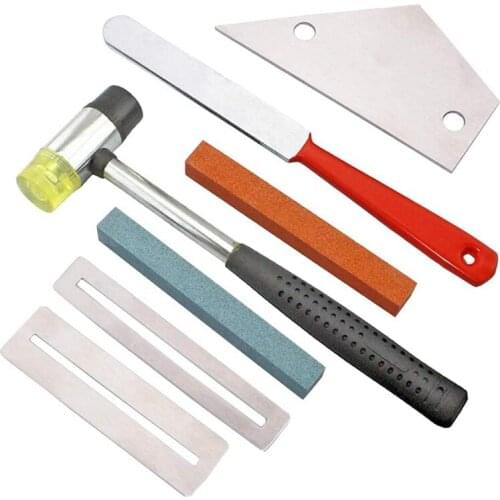 Guitar Tools Kit Repairing Tools Kit Setup Kit for Acoustic Electric Guitar Bass Maintenance Tool