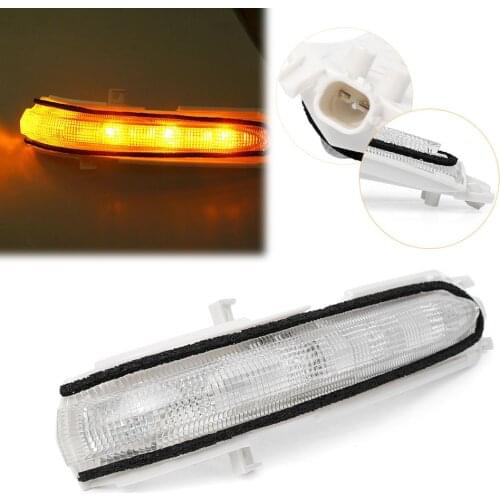 Front Left Rearview Mirror Turn Signal Light for Honda Accord Hybrid Sedan 2006-2007 & Acura TSX Sedan 2004-2008 34350-SEA-013