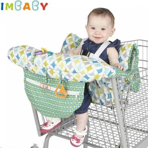 Baby Shopping Cart Cushion Kids Folding Trolley Pad Baby Infant&Toddler/Kids Cushion Mat For Supermarket Shopping Cart