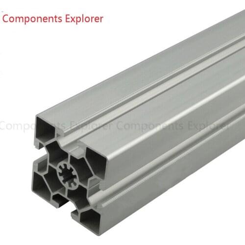 Arbitrary Cutting 1000mm 6060L Aluminum Extrusion Profile,Silvery Color