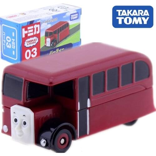 Takara Tomy Tomica No. 03 Bertie bus model kit Diecast hot train Toys funny pop baby track dolls