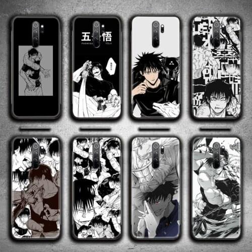 Toji Fushiguro Jujutsu Kaisen Phone Case for Redmi 9A 9 8A 7 6 6A Note 10 9 8 8T Pro Max K20 K30 Pro