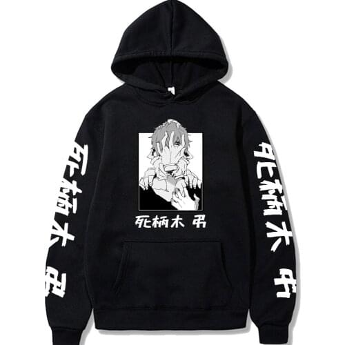 Harajuku Tomura Shigaraki My Hero Academia Anime Sweatshirts Men Woemn Long Sleeve Streetwear Winter Keep Warm Oversized Hoodies