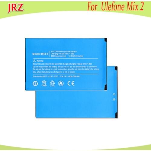 1LOT=10PCS Battery 3300mAh Hihg Capacity battery For Ulefone Mix 2 phone Replacement Batteries For Ulefone Mix 2
