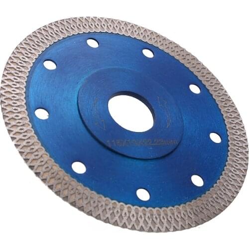 1Pc Diamond Cutting Blades Cutting Disc 115mm Porcelain Tile Thin Diamond Dry Cutting Blades Grinder Wheel