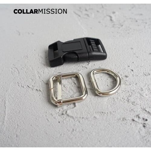 20sets/lot (release buckle+metal adjust buckle+D ring/set) plastic safety quick release buckle 20mm webbing diy accessory
