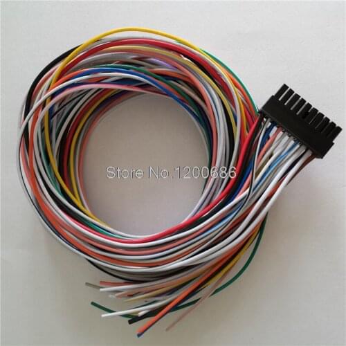 2M 20AWG 200CM Micro-Fit 3.0 43025 Molex 3.0 2x12pin 0430252400 24pin Molex 3.0 2*12pin 24p wire harness