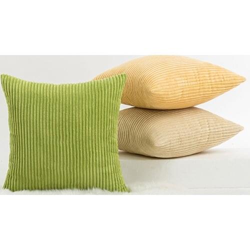 45x45cm Throw Pillow Covers Nordic Hug Throw Pillow Case Soft Corduroy Cushion Covers With Pocket For Sofa Bedroom Car Decor