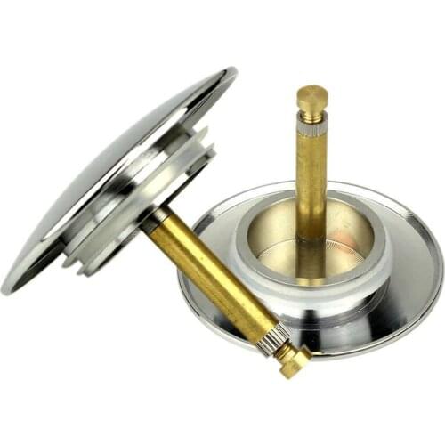 Zq Bathtub Lower Accessories Bathtub Plug Head Water Head Cover Rotary Piston Bath Bucket Bathtub Cap