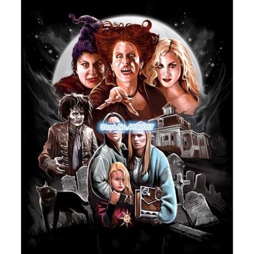 Diamond Mosaic Portrait Diamond Embroidery Halloween 5D Painting Diamond Painting Full Square/Round Picture Of Rhinestones