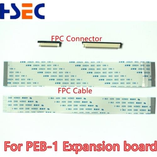 Free shipping FPC Cable +FPC Connector for PEB-1 Expansion board/ RT809F RT809H programmer universal IT8587 IT8585E