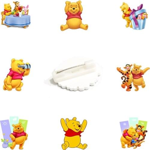 Disney Classic Animation Brooch Collar Decoration Jewelry Sports Casual Style Acrylic Brooch Resin Boys Girls Brooches