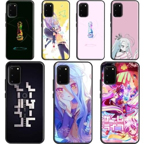 No Game No Life Phone Case For Samsung Galaxy S21 Ultra S20 FE S10E S8 S9 S10 Plus Cover For Note 10 9 20