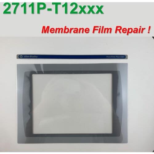 Allen Bradley 2711P-T12C PanelView PLUS 1250 membrane overlay 2711P-T12 for Panel Repair,in stock