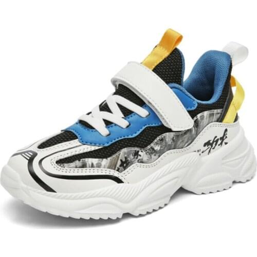 2021 New Summer Boys Fashion Breathable Sports Shoes Girls Running Comfortable Leisure Lightweight Outdoor Kids Shoes