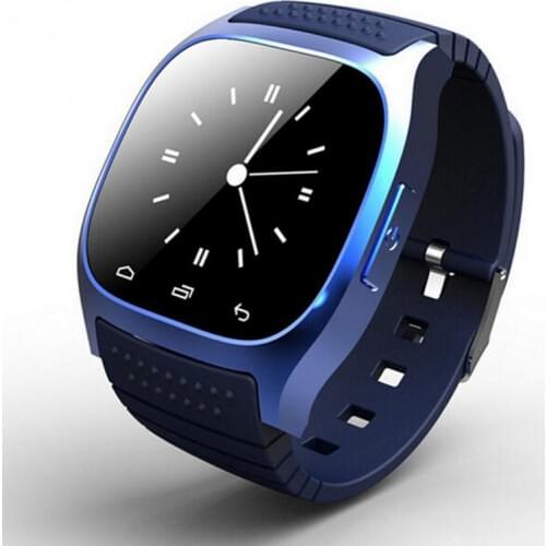 New Sport Bluetooth Smart Watch Luxury Wristwatch M26 with Dial SMS Remind Pedometer for Samsung LG HTC IOS Android Phone
