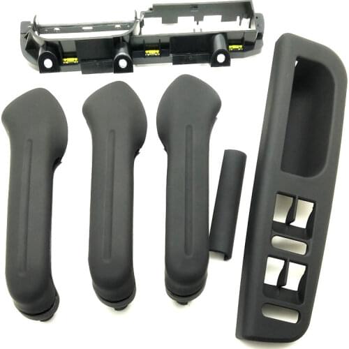 Front Rear Left Right Door Black Pull Grab Handle For VW Bora Golf 4 MK4 for Jetta 1999-2004