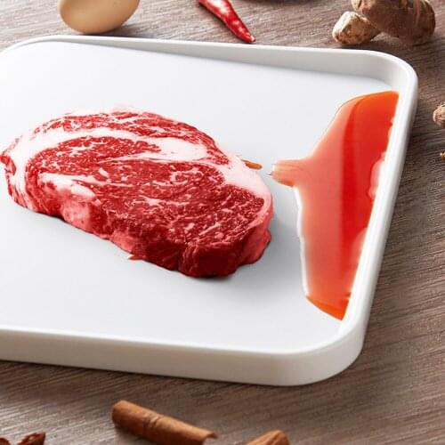 Plastic Cutting Board Foods Classification Boards Kitchen Outdoors Camping Vegetable Fruits Meats Bread Cutting Chopping Blocks