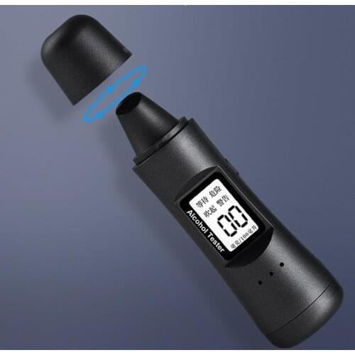 Portable Car Alcohol Tester Household Car Blowing Breath Alcohol Tester Drinking Mini Size Alcohol Testing Equipment