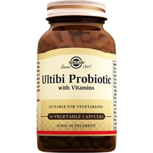 Ultibi Probiotic With Vitamins 30 Capsules Lactobacillus Paracasei Lactobacillus Plantarum Metilkobalamin Natural Tablets Tablet