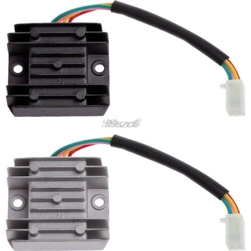 4 Wires Voltage Regulator Rectifier Motorcycle Boat Motor Mercury ATV GY6 50 150cc Scooter Moped JCL NST TAOTAO DropShip