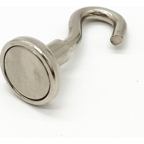 1pc Super Strong Neodymium Pot Fishing Salvage Magnets Round Powerful Magnetic Hook Sea Searcher Storage Box Holder D16/D20/D25