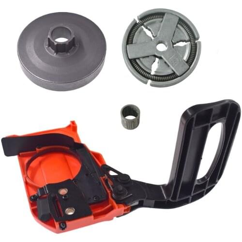 Brake Handle Assy Clutch Sprocket Cover & Needle Bearing & Clutch Drum Kit For Zenoah Chainsaw 45cc 52cc 58cc 4500 5200 5800