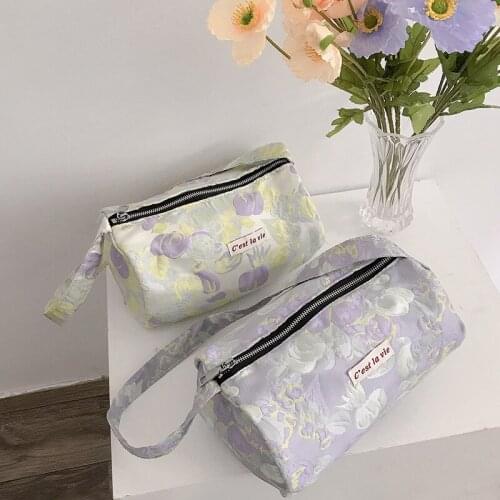 Vintage Grape Color Delicate Bag High Quality Small Fresh Niche Design Shoulder Canvas Bags Gentle Handbag