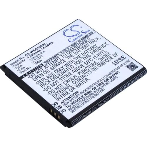 Cameron Sino Mobile SmartPhone Replacement Li-ion Battery 1200mAh For 2502 ZTE 9662, GOA, Sunny, Tr Free Tools