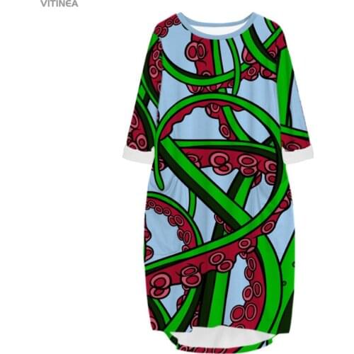 Zemengfukang Loose Summer Dresses