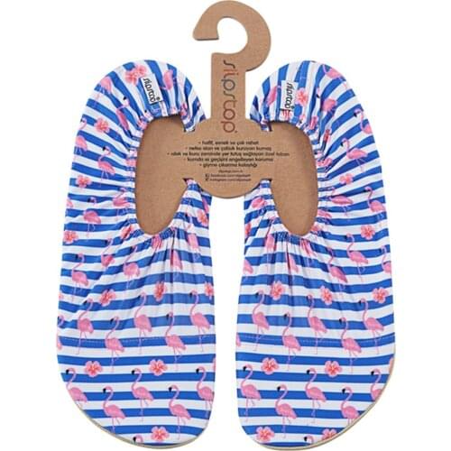 Women Sea Shoe-Stripe Women Nonskid Shoes/Booties