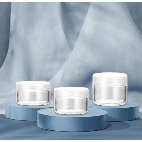 10Pcs/Set Eye Cream Bottle Reusable Easy-carrying Space-saving Refillable Box for Women Face Cream Box Face Cream Pot Jar