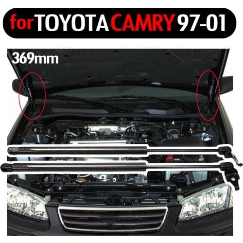 2pcs Front Hood Auto Gas Spring Struts Prop Lift Support Fits for Toyota Camry 1997 1998 1999 2000 2001 14.53 inches