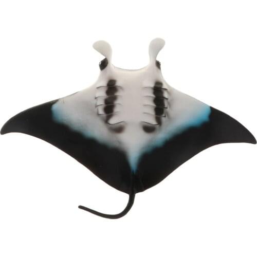 8.5 inch Realistic Lifelike Manta Figurine Sea Animals Figure | DIY Projects, Home Decorations, Kids Educational Toys
