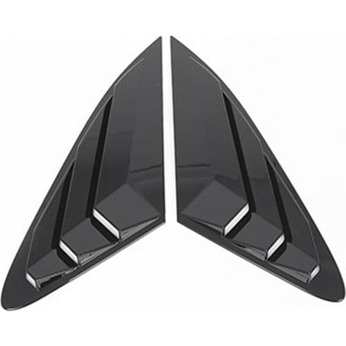 Car Rear Window Spoiler Cover Trim Side Triple-cornered Blinds Decoration for Kia K5/Optima 2020 2021