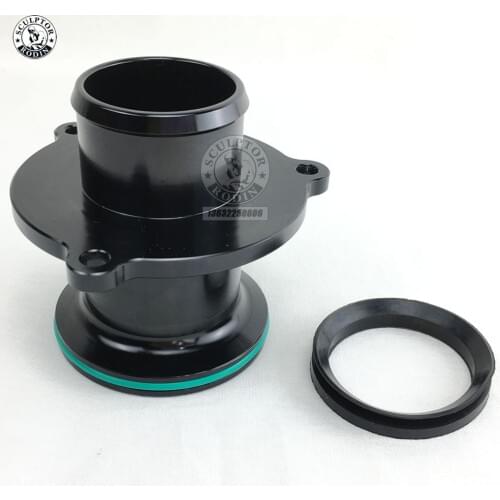 Free shipping Turbo outlet Turbo Muffler Delete Pipe (EA888 Engine) for vag 2.0 tfsi engines golf7 1.8t 2.0t