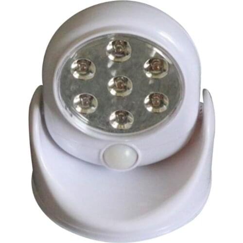 Wireless Infrared Motion Activated Sensor Light Lamp 360 Degree Rotation Motion Wall Lamps Toilet Night Outdoor Lights