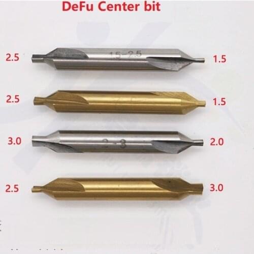 DeFu Central Drill Bit Milling Cutter Twist drill For A7 V8X6 E9 A80 All vertical key machine