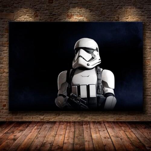Disney Abstract Retro Art Star Wars Soldier Canvas Painting Wall Art Posters and Prints Pictures Home Decoration Home Decor
