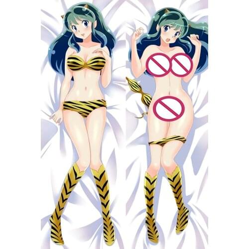 Dakimakura Urusei Yatsur Lamu Double-sided Print Hugging Body Pillow Case Cushion Cover Gift