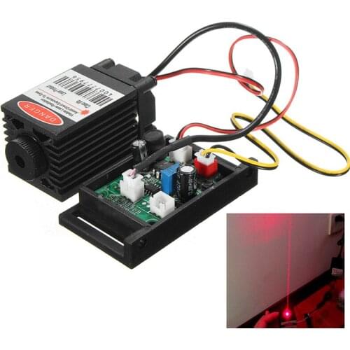 Focusable 500mw 808nm Infrared IR Laser Diode Dot Module 12V+ TTL+ Fan Cooling Laser Module For CNC Engraving Machine
