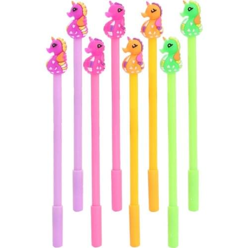 8x Lovely Ballpoint Ink Gel Pen Drawing Coloring Gel Pens For Student Gift