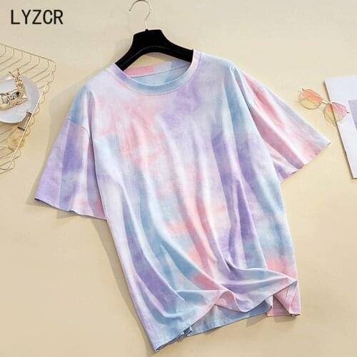 Summer Print T-shirts Trendy Tops Women 2021 Loose T Shirt Women Short Sleeve Vintage Bestfriends Tshirt Amisetas Verano Mujer